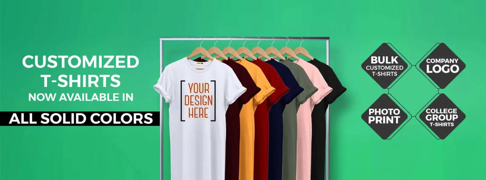 all colour t shirt printing