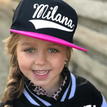 personalised caps kids