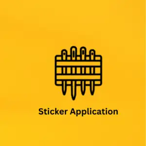 Sticker Application